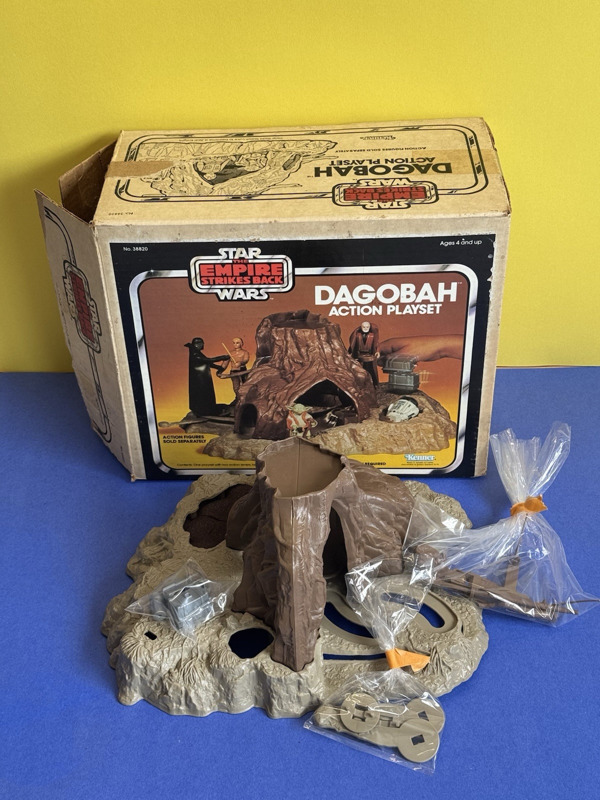 Dagobah Action Playset sold