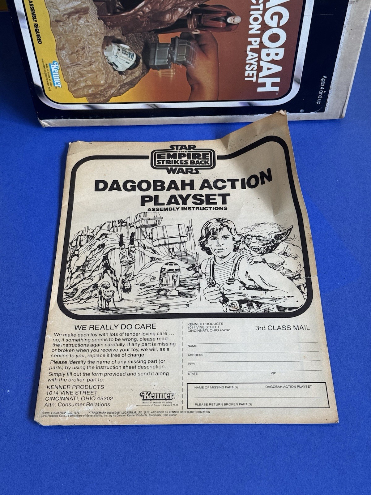 Dagobah Action Playset sold