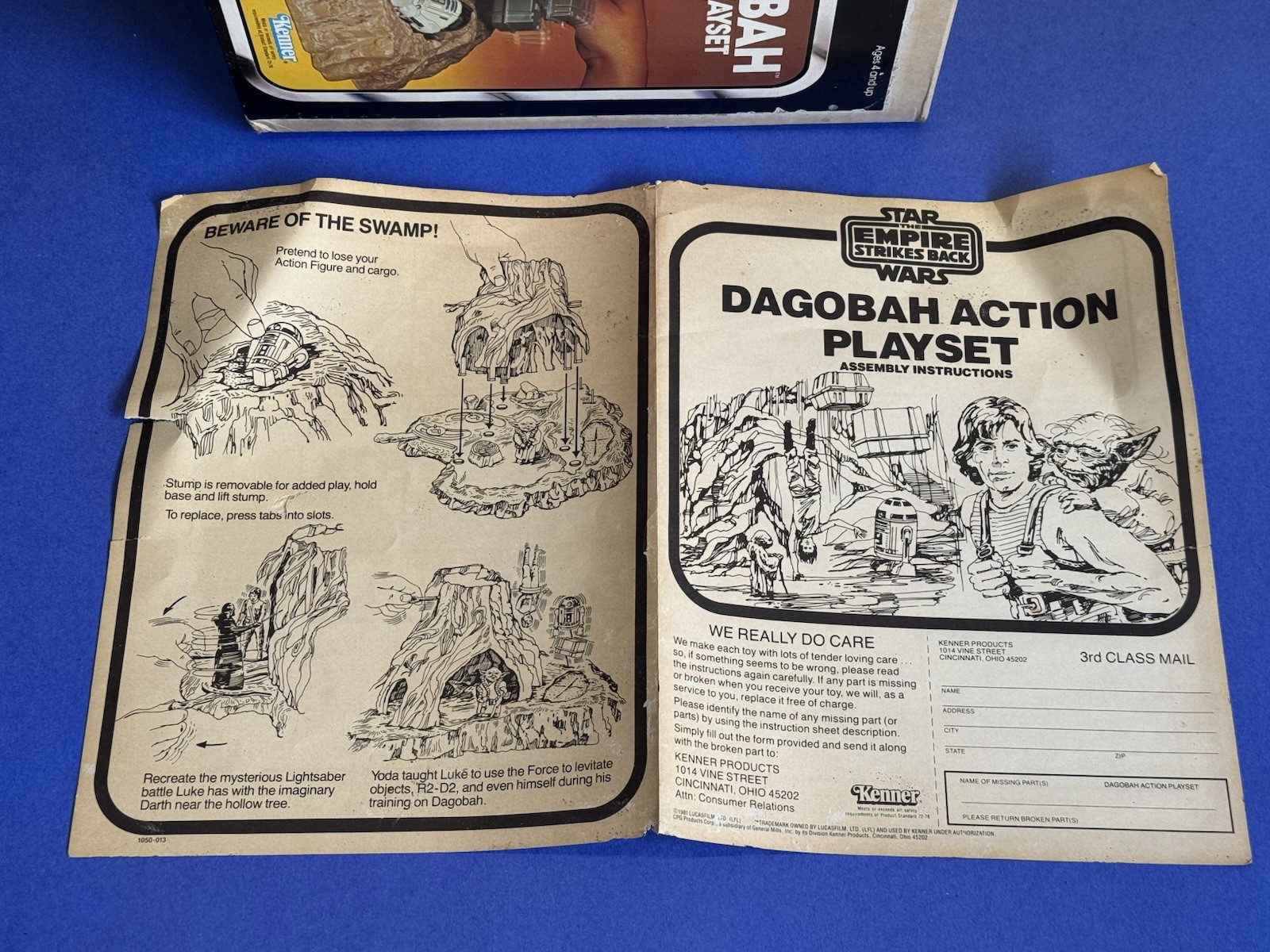 Dagobah Action Playset sold