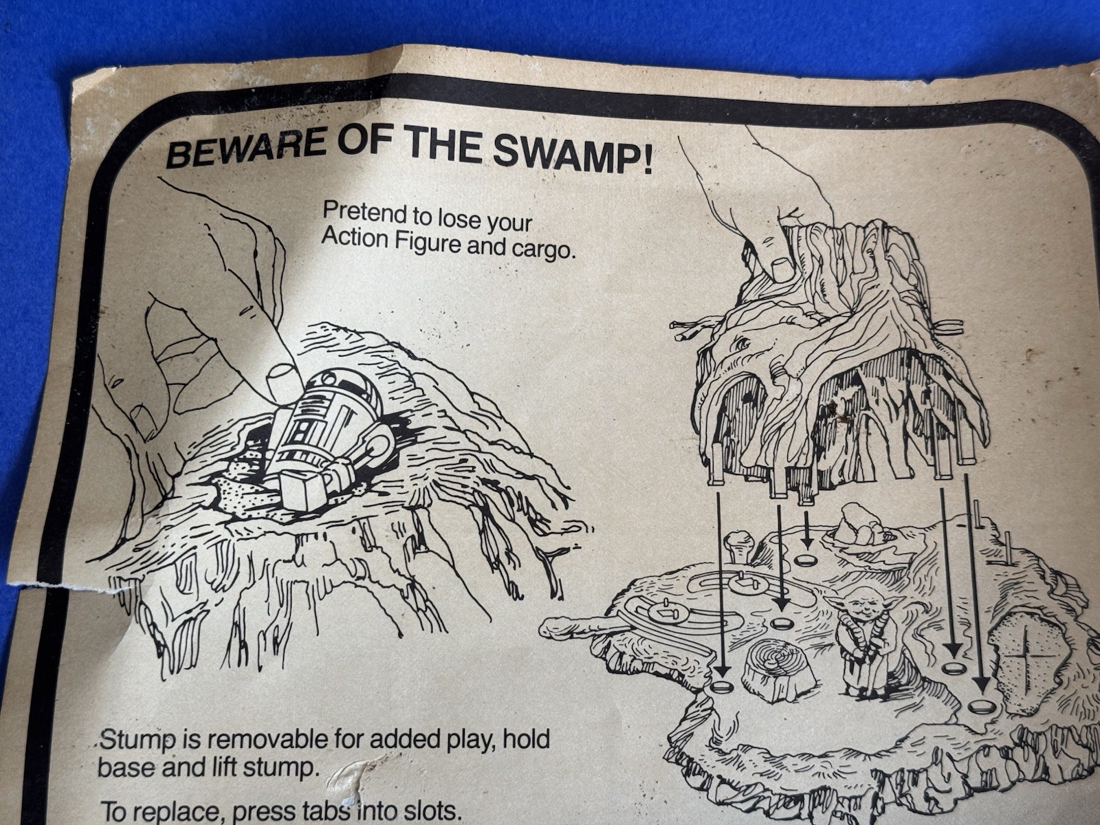 Dagobah Action Playset sold