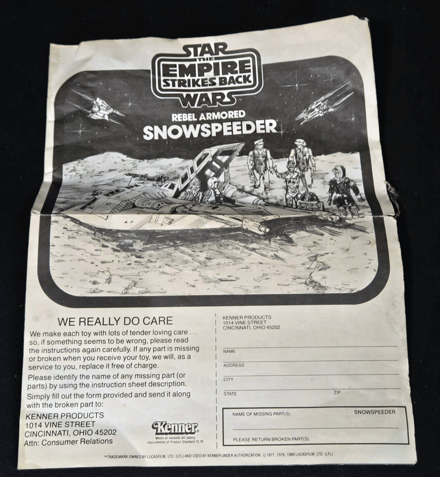 Rebel Armored Snowspeeder sold