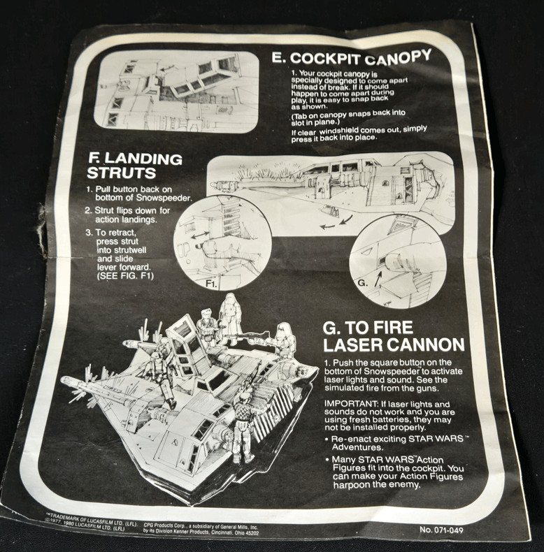 Rebel Armored Snowspeeder sold