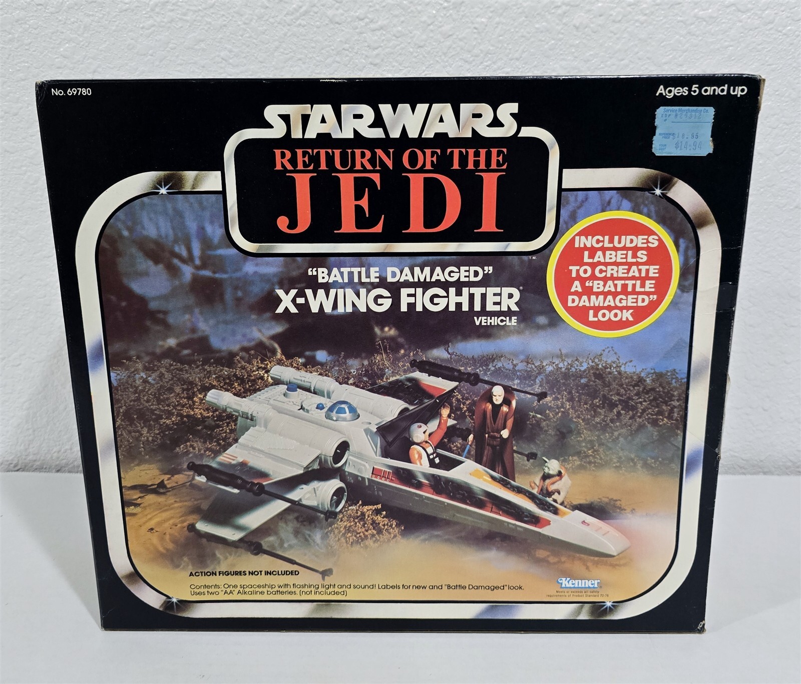 X-Wing Fighter (Battle Damaged) sold