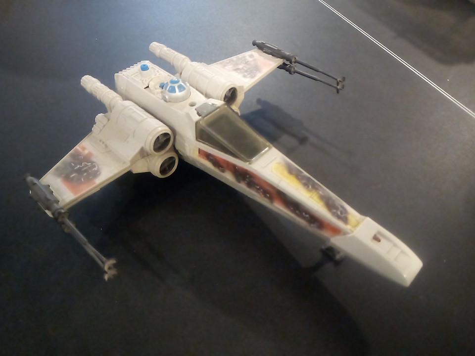 X-Wing Fighter (Battle Damaged) sold