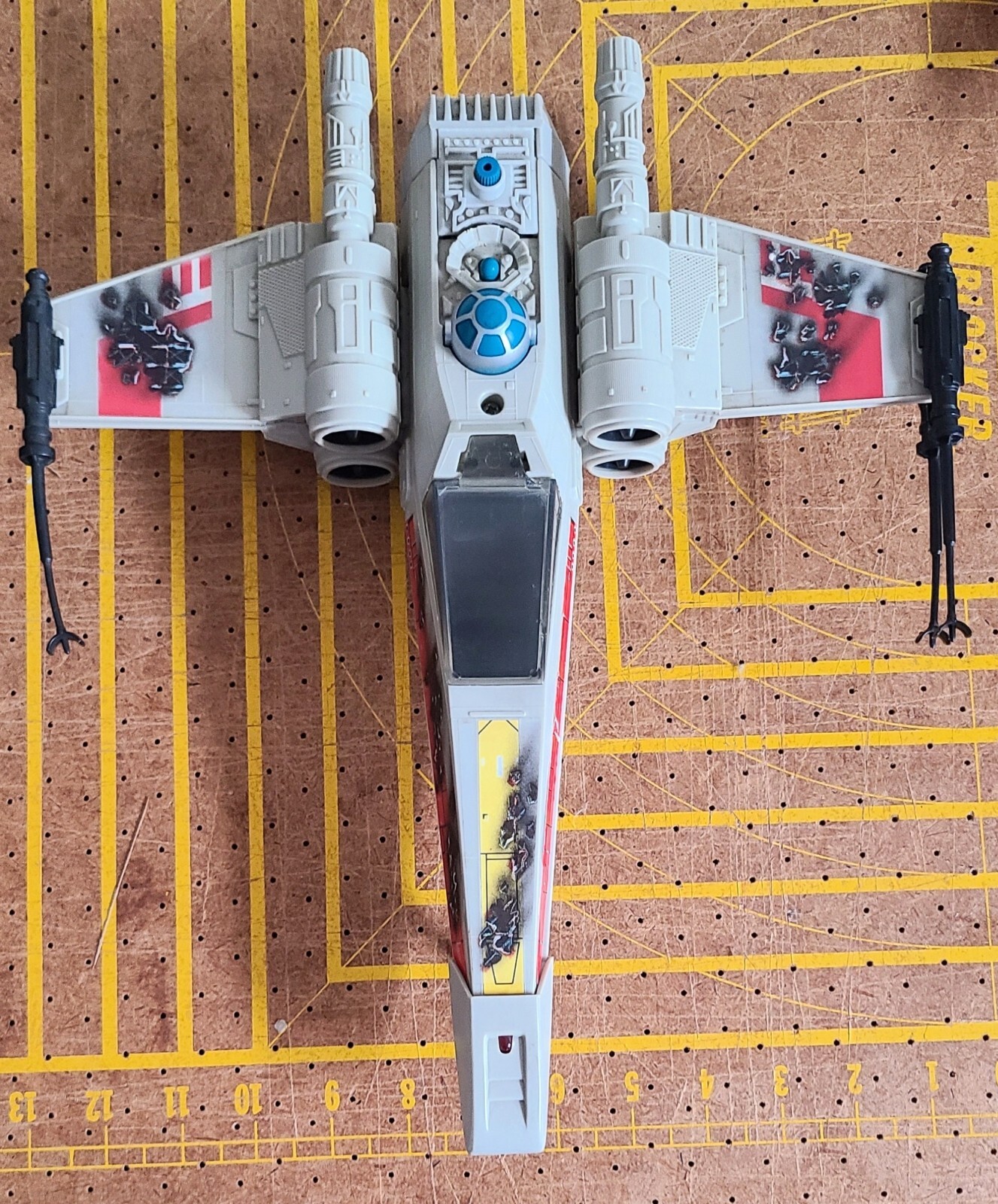 X-Wing Fighter (Battle Damaged) sold