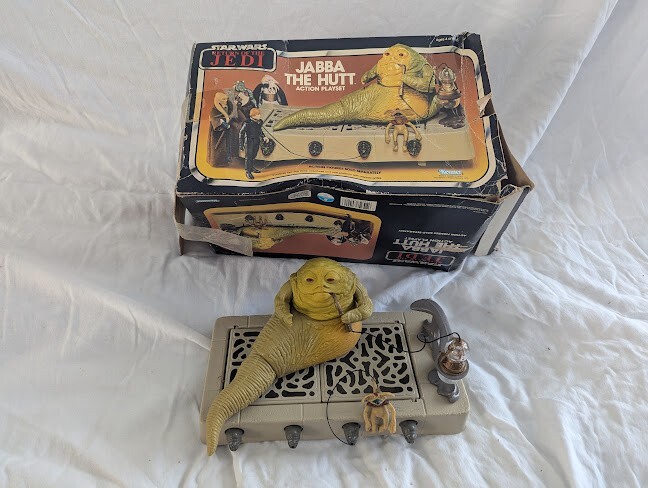 Jabba the Hutt Action Playset sold