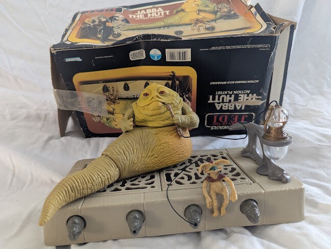 Jabba the Hutt Action Playset sold