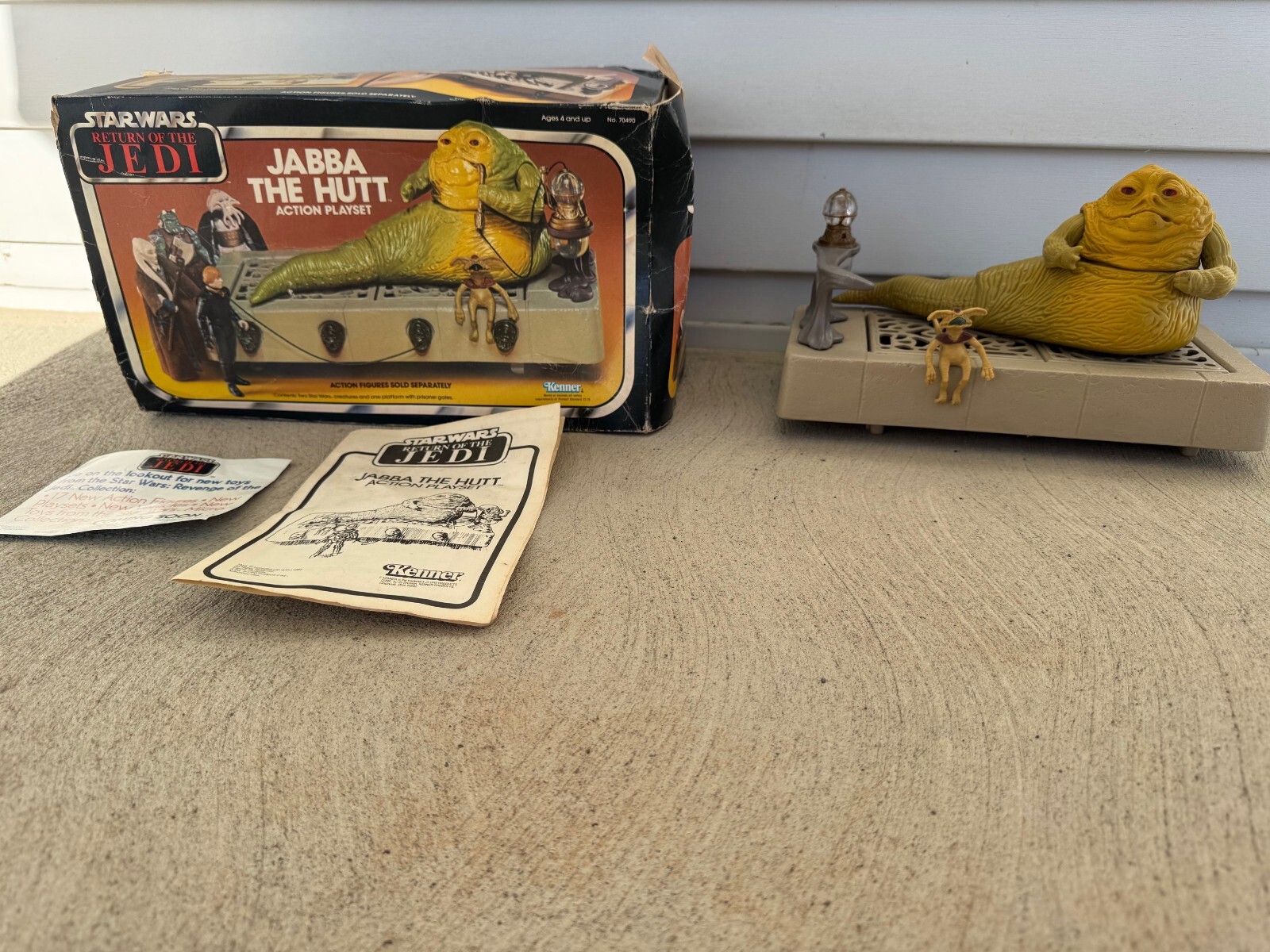 Jabba the Hutt Action Playset sold