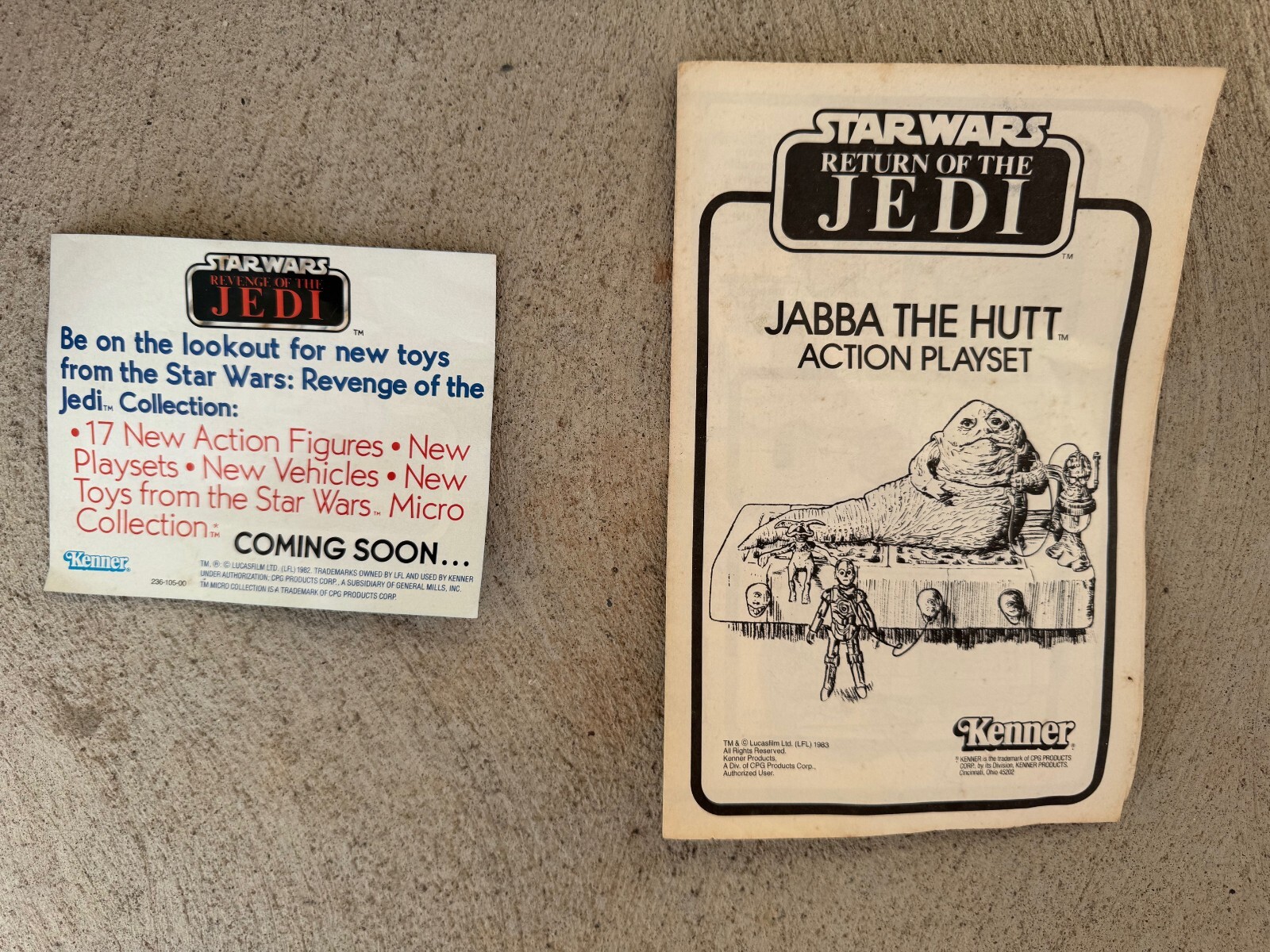 Jabba the Hutt Action Playset sold