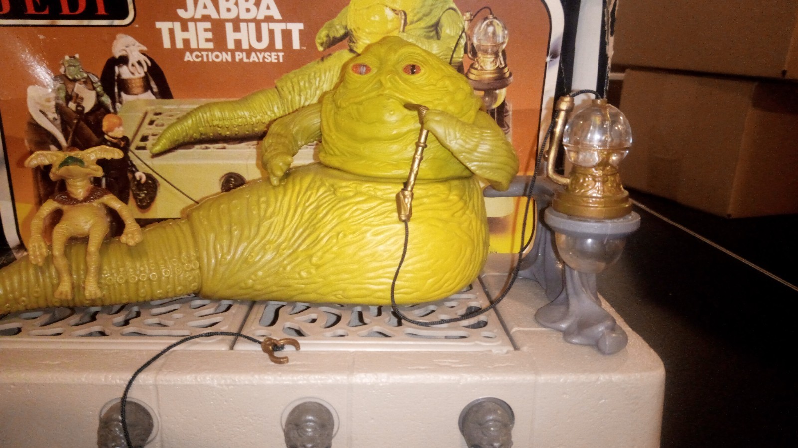 Jabba the Hutt Action Playset sold