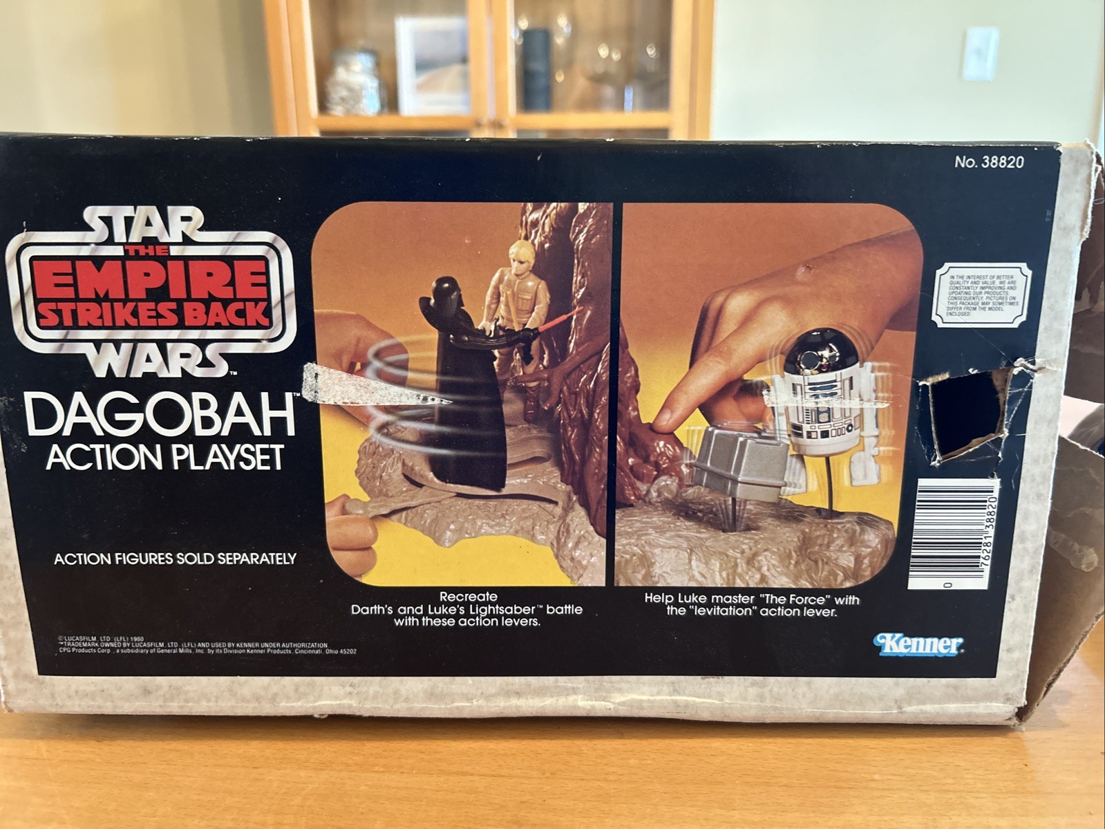 Dagobah Action Playset sold