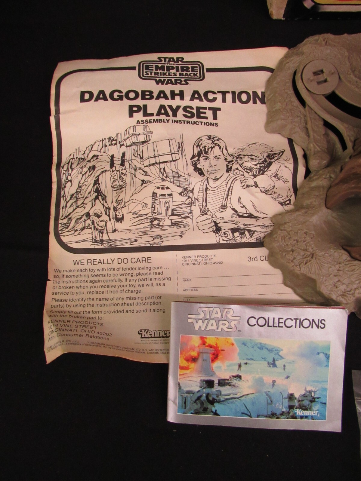 Dagobah Action Playset sold