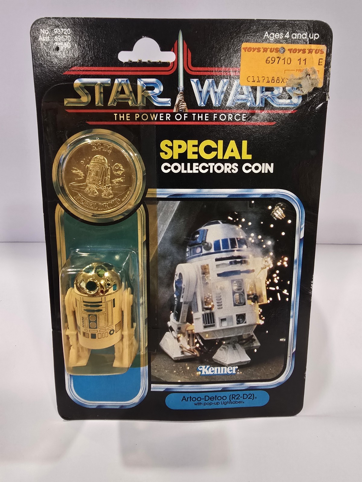 R2-D2 (Artoo-Detoo) with pop-up Lightsaber sold