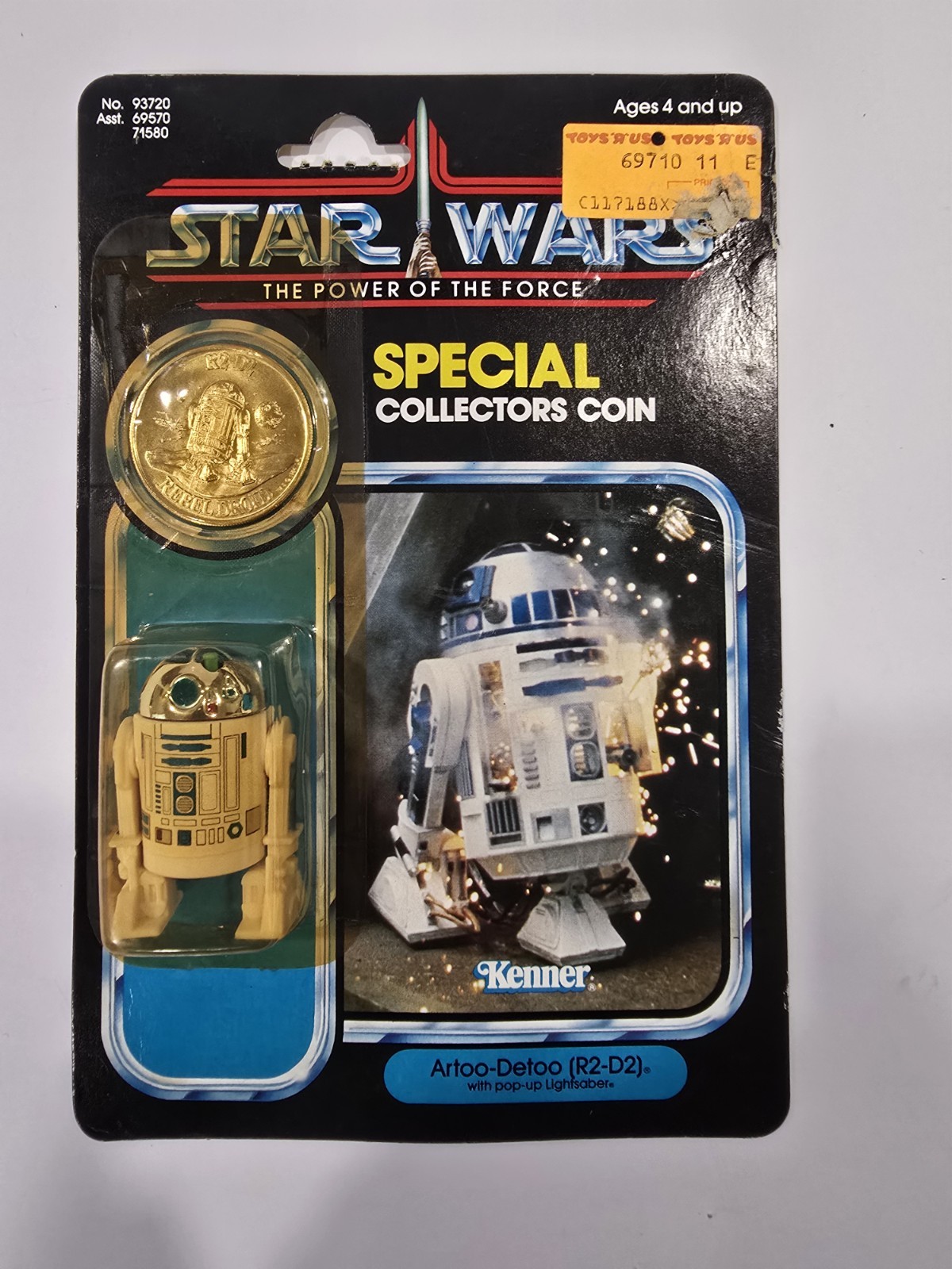 R2-D2 (Artoo-Detoo) with pop-up Lightsaber sold