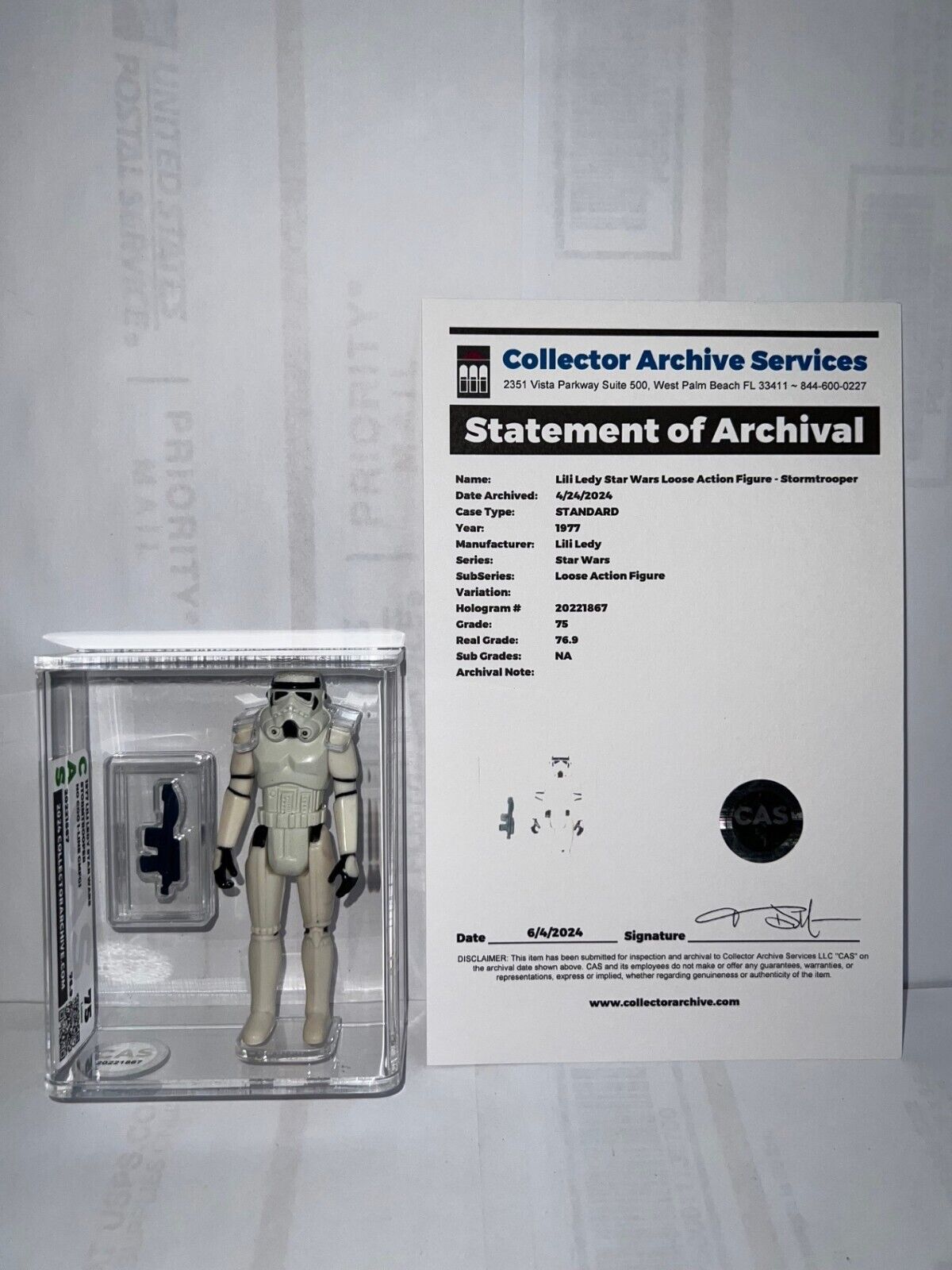 Imperial Stormtrooper sold