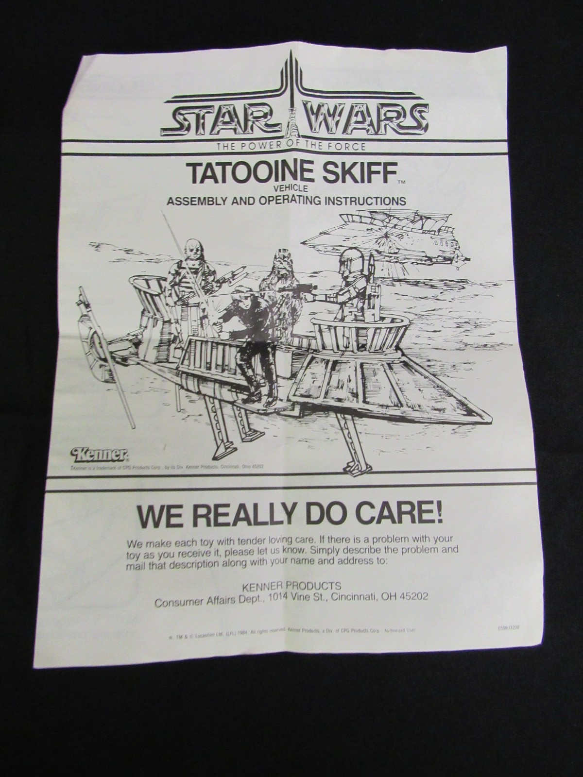 Tatooine Skiff sold