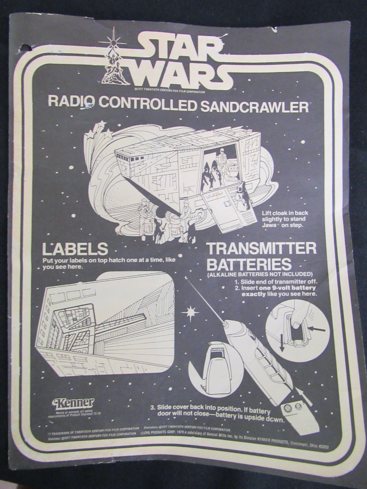 Radio Controlled Jawa Sandcrawler sold