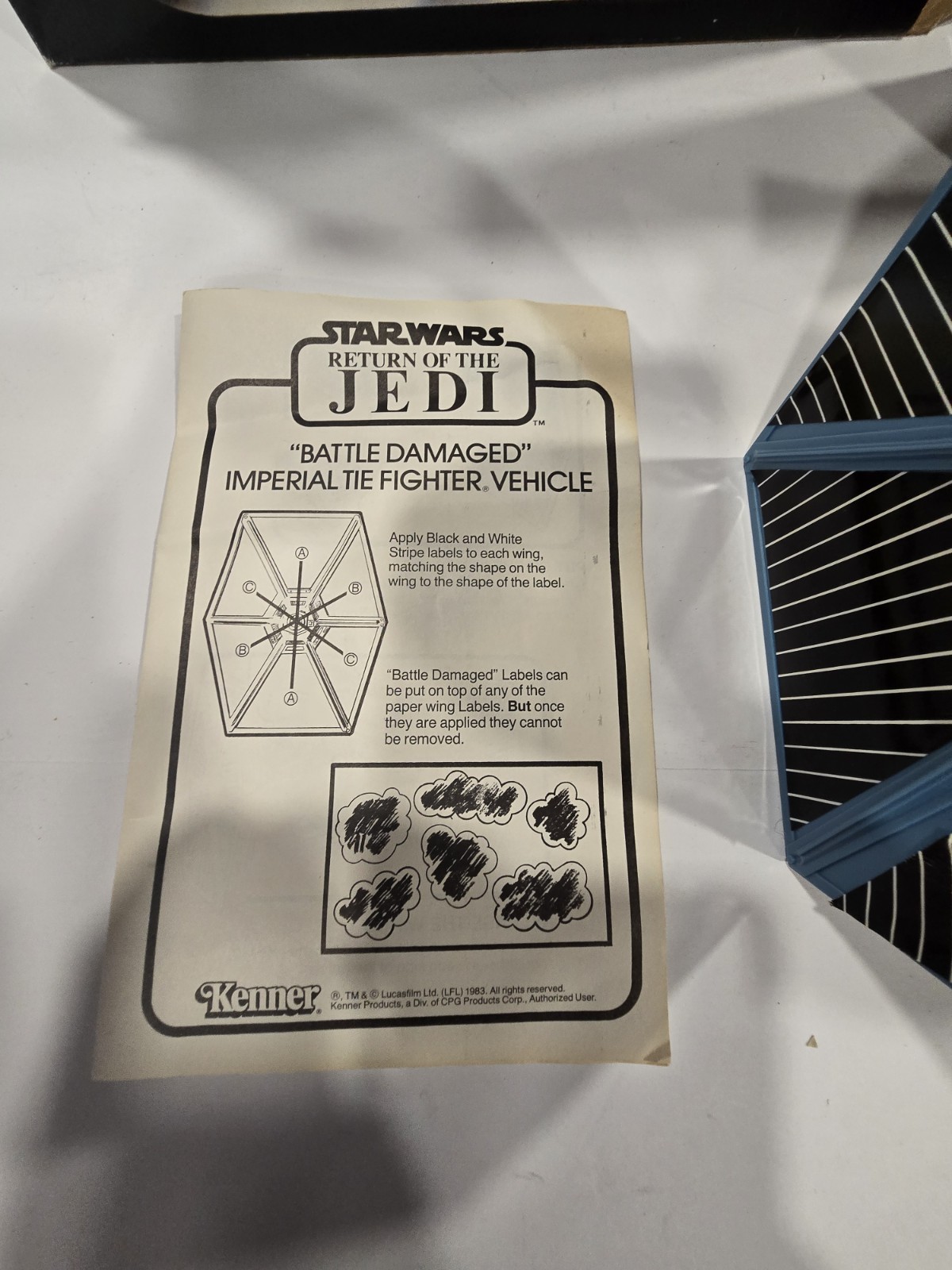 TIE Fighter (Battle Damaged) sold
