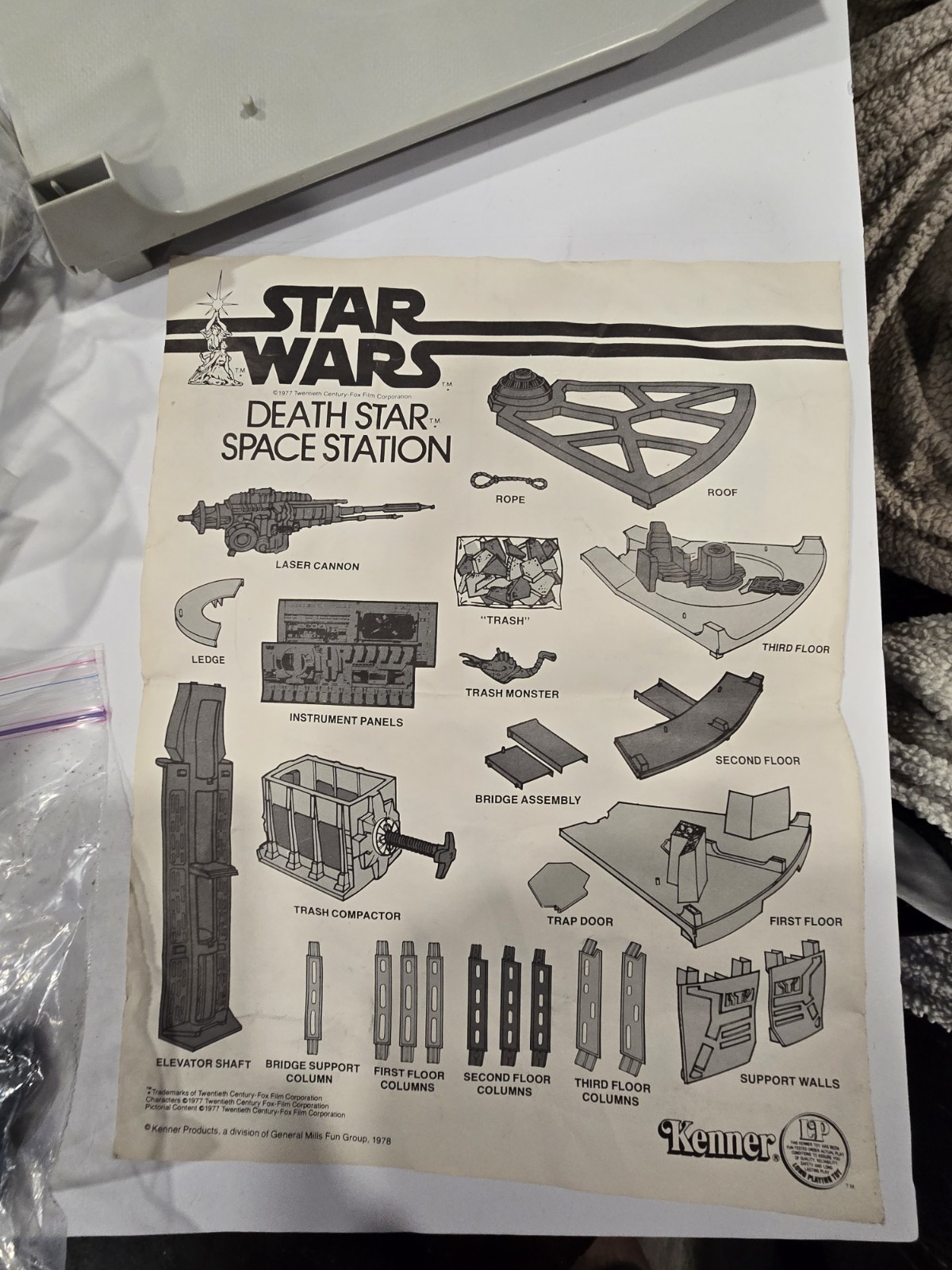 Death Star Space Station (Kenner) sold