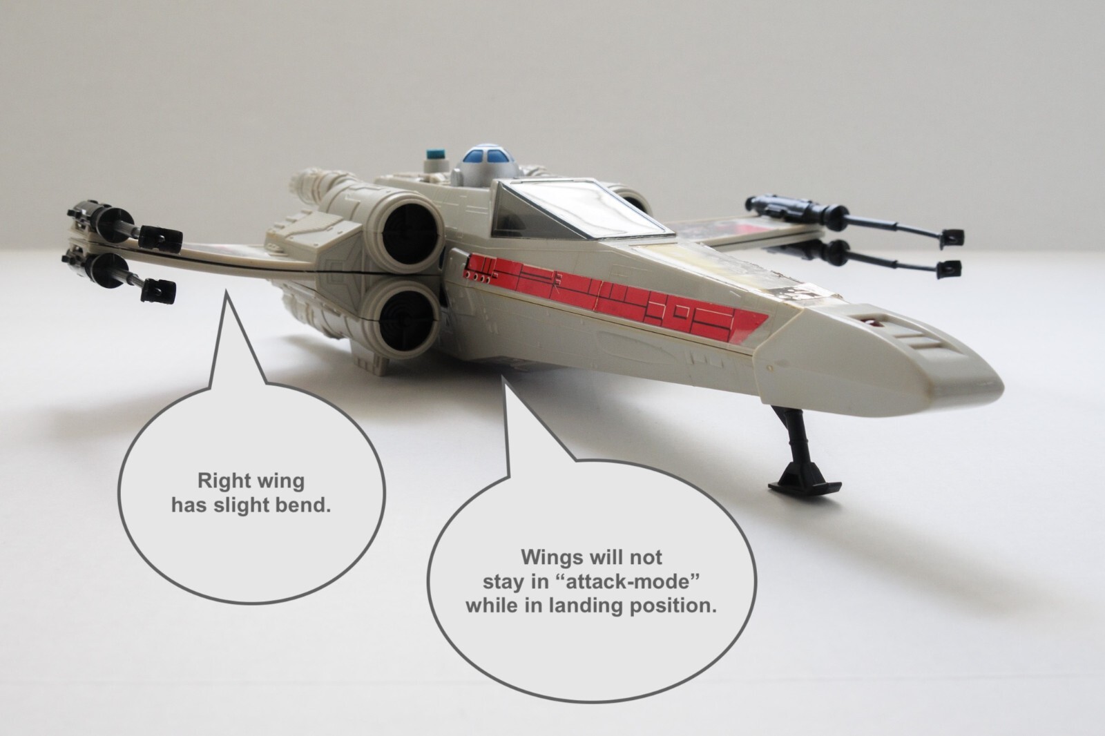 X-Wing Fighter (Battle Damaged) sold