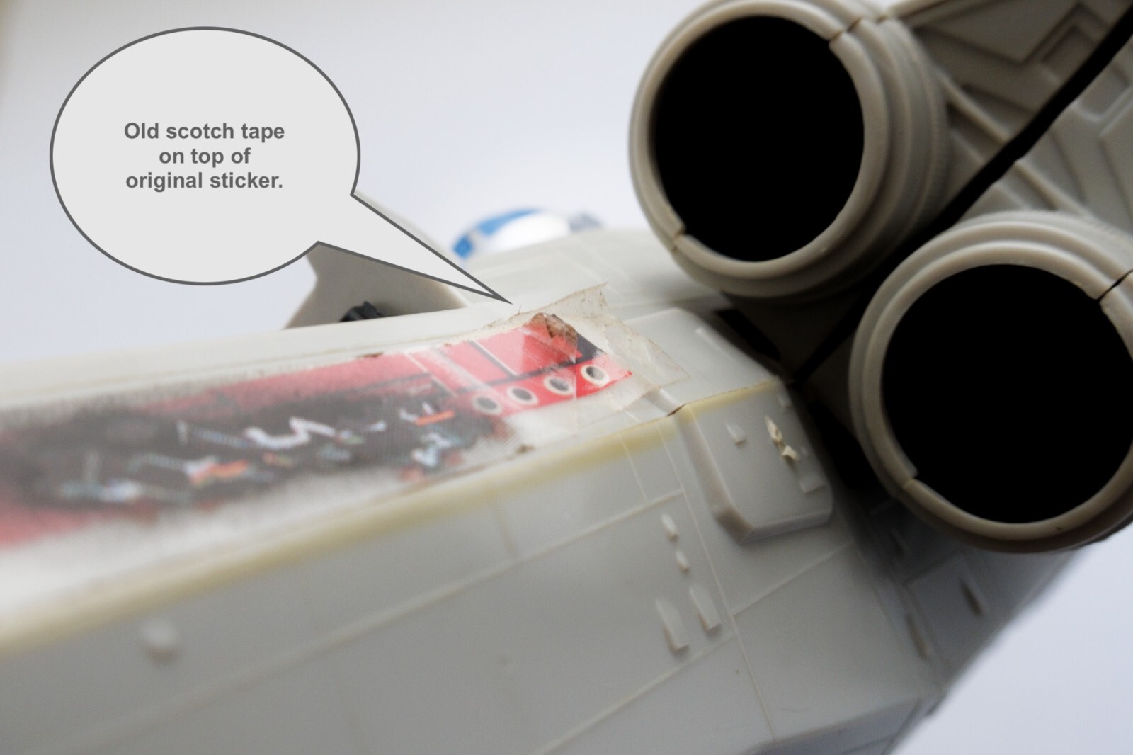 X-Wing Fighter (Battle Damaged) sold