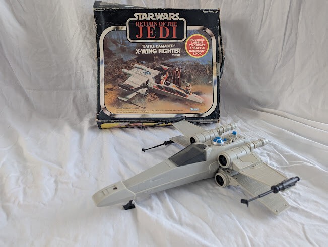 X-Wing Fighter (Battle Damaged) sold
