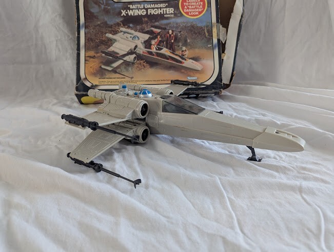 X-Wing Fighter (Battle Damaged) sold