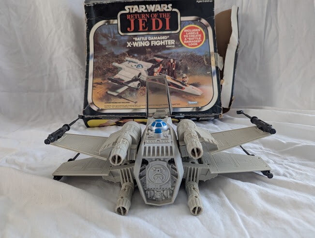 X-Wing Fighter (Battle Damaged) sold