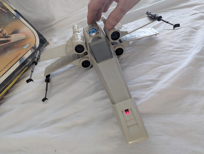 X-Wing Fighter (Battle Damaged) sold