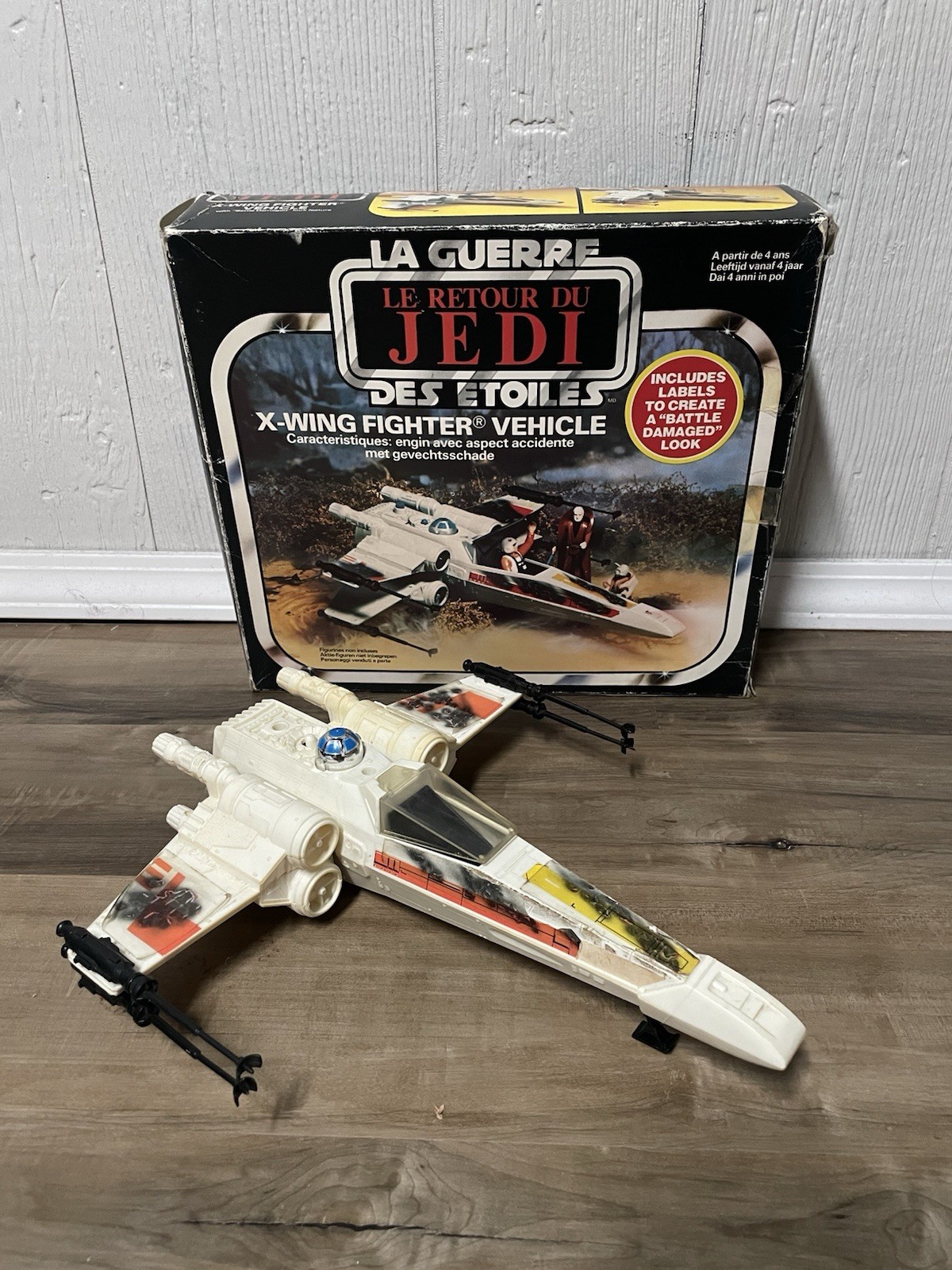 X-Wing Fighter (Battle Damaged) sold