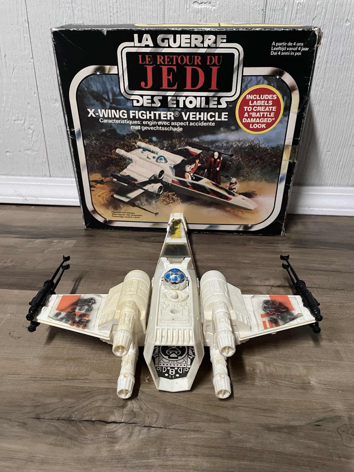 X-Wing Fighter (Battle Damaged) sold