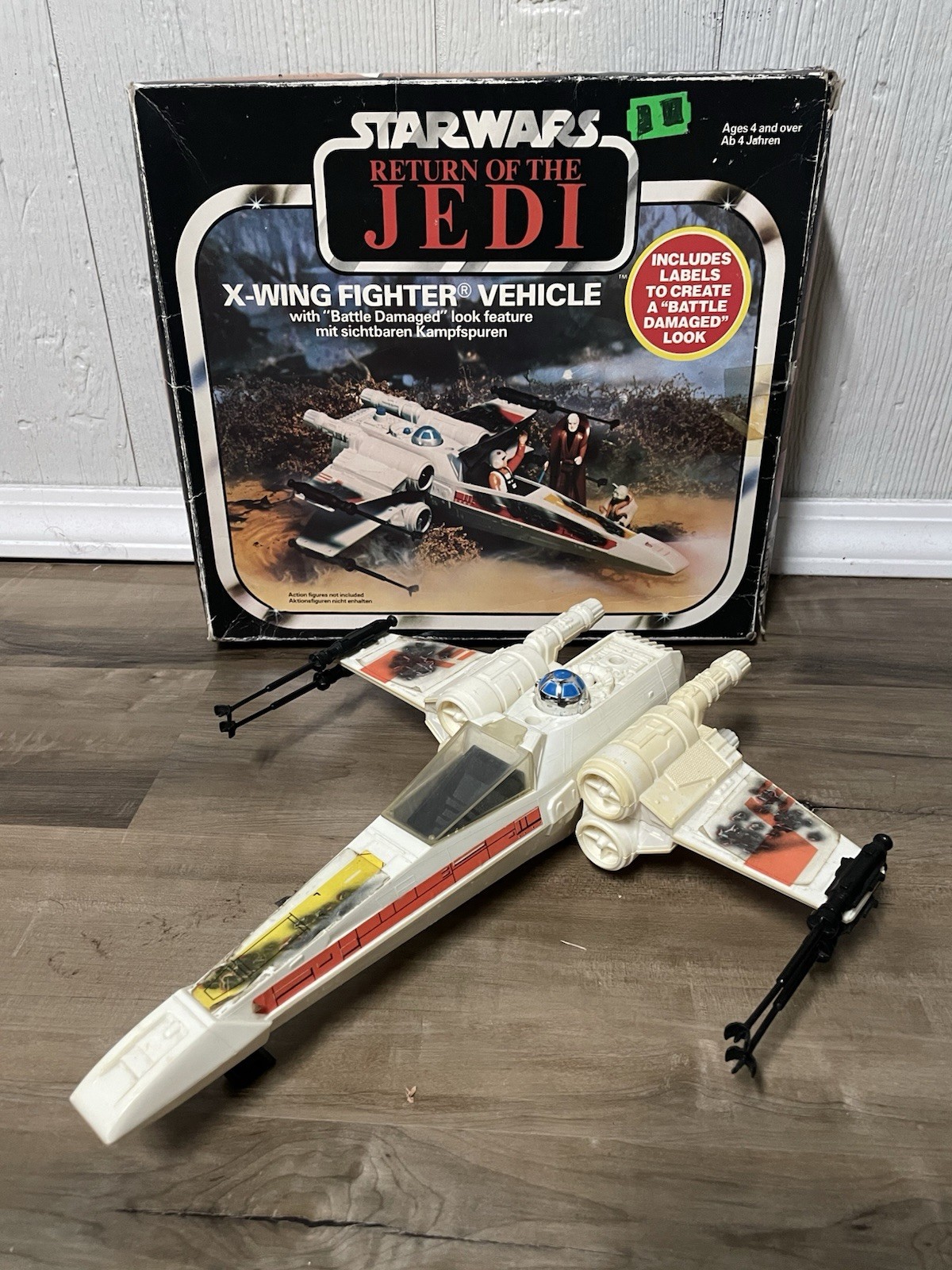X-Wing Fighter (Battle Damaged) sold
