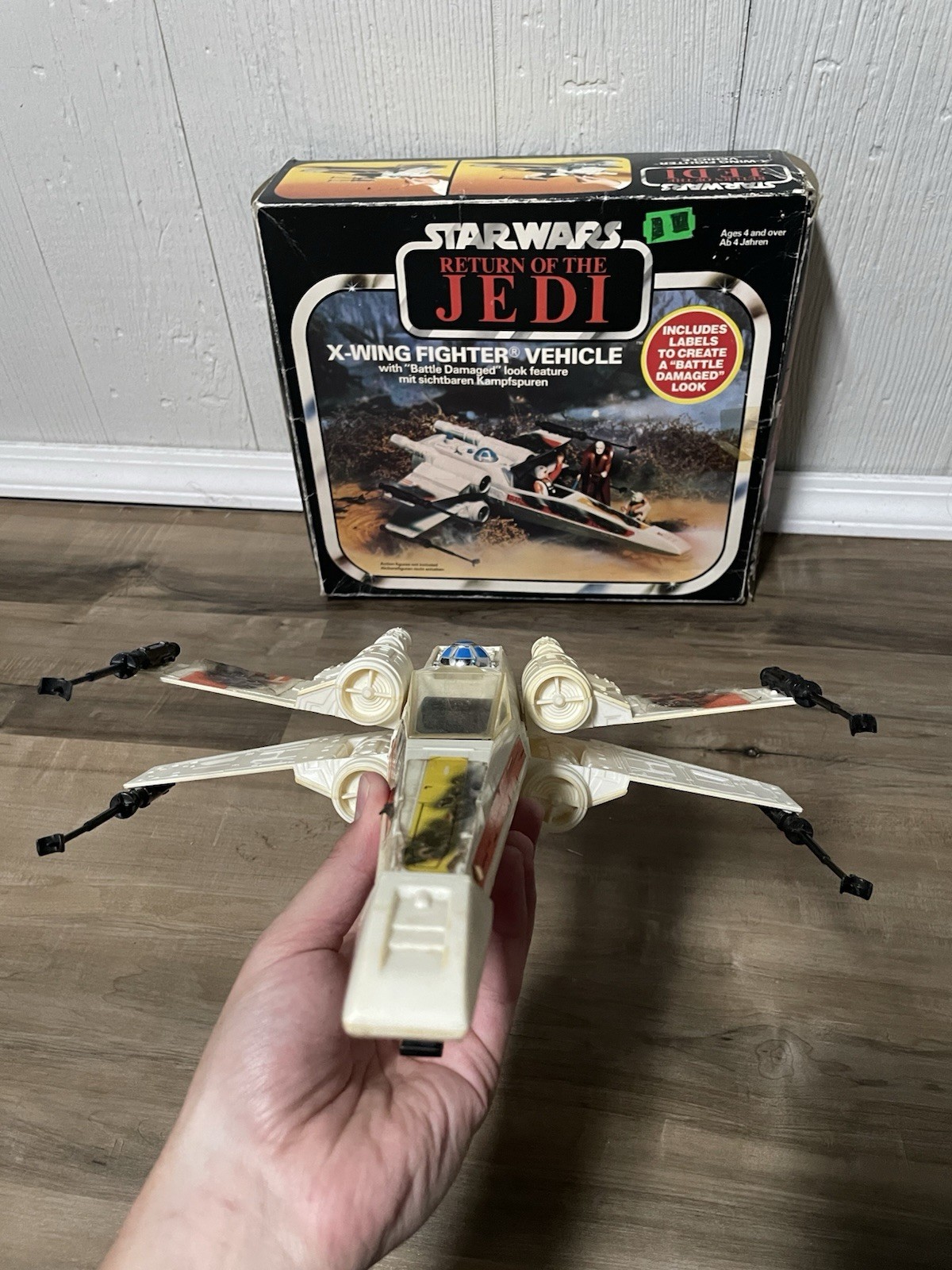 X-Wing Fighter (Battle Damaged) sold