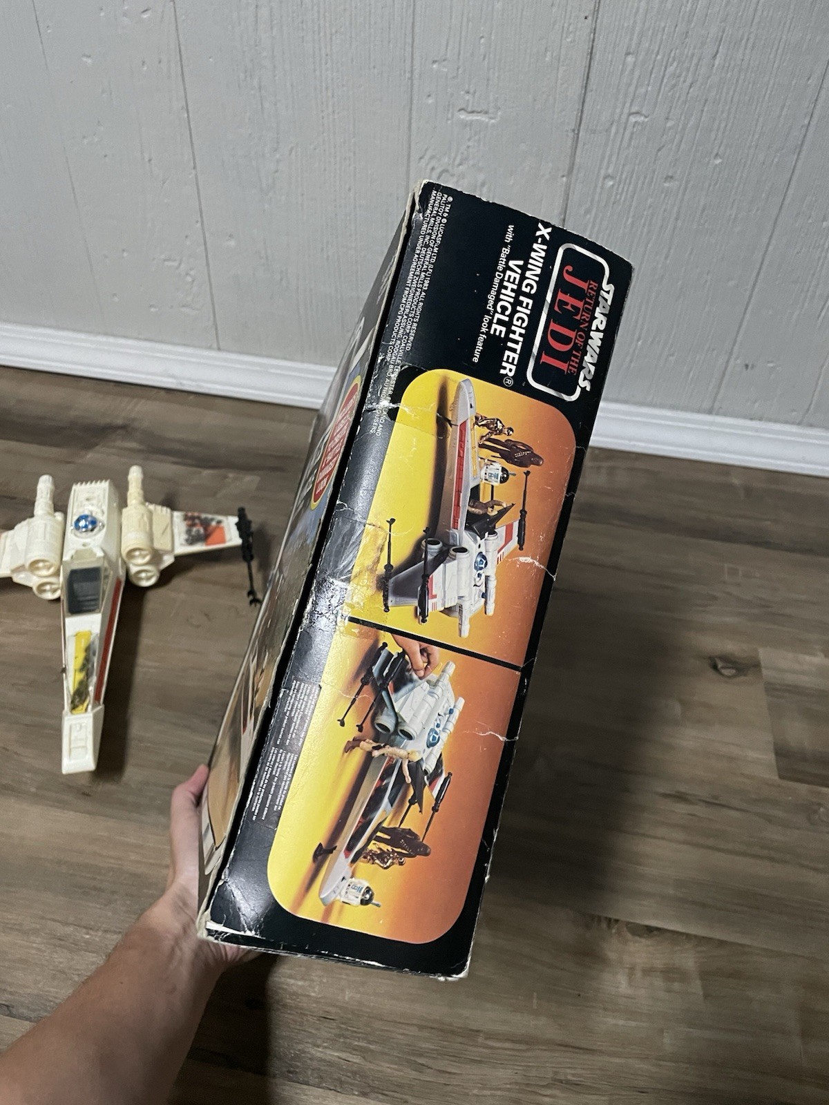 X-Wing Fighter (Battle Damaged) sold