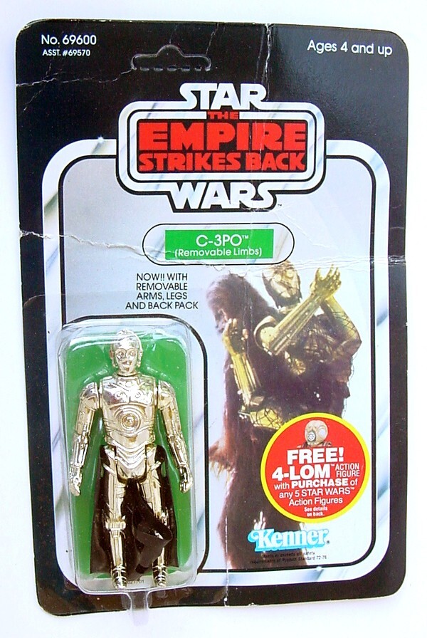 C-3PO (See-Threepio)  with removable limbs sold