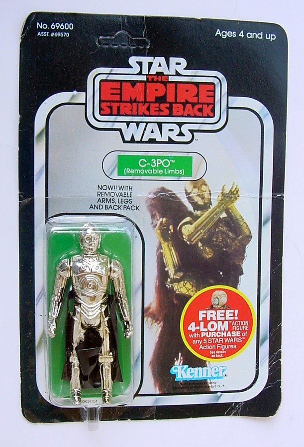 C-3PO (See-Threepio)  with removable limbs sold