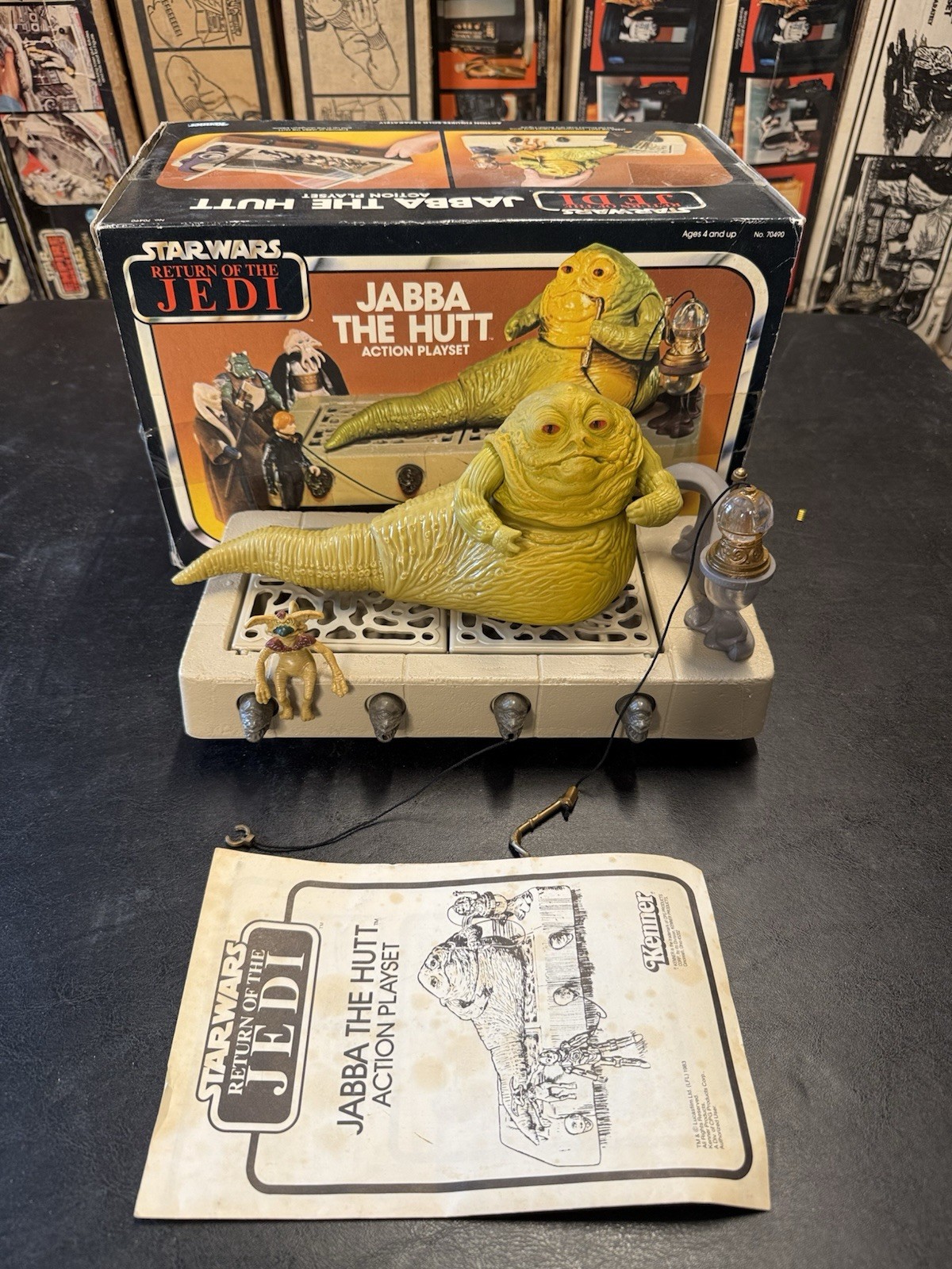 Jabba the Hutt Action Playset sold