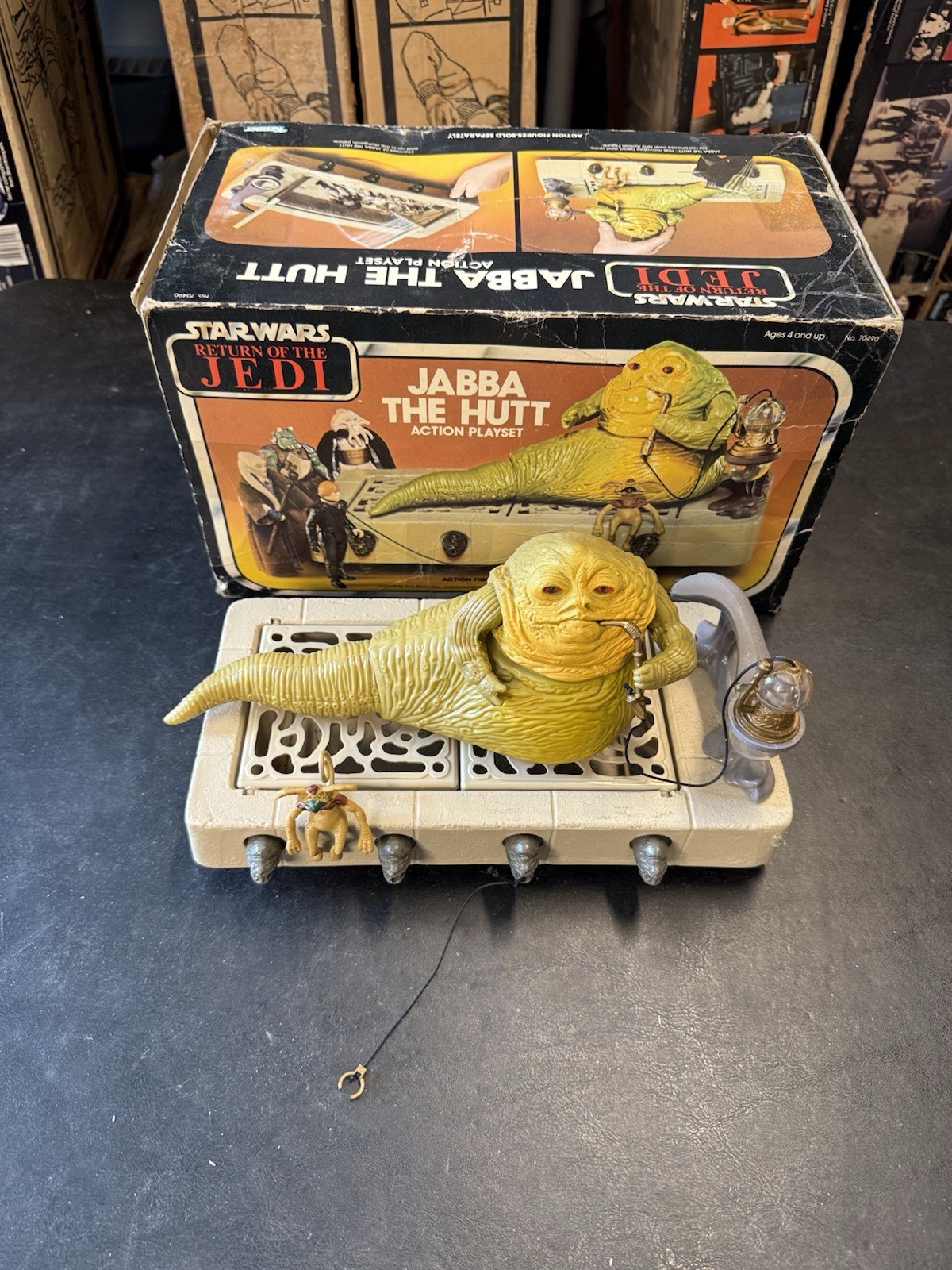 Jabba the Hutt Action Playset sold