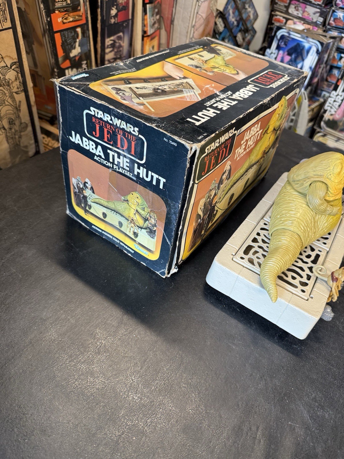 Jabba the Hutt Action Playset sold