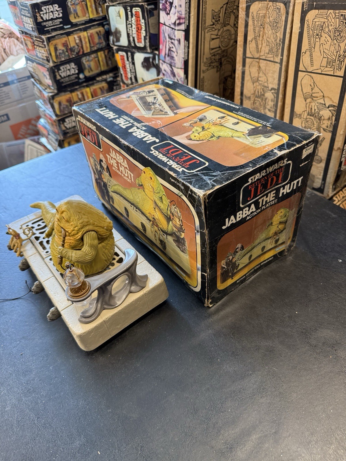 Jabba the Hutt Action Playset sold