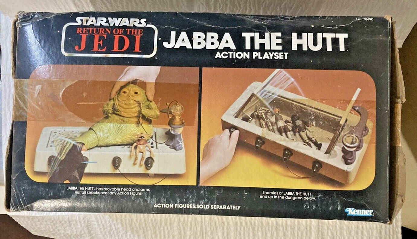 Jabba the Hutt Action Playset sold