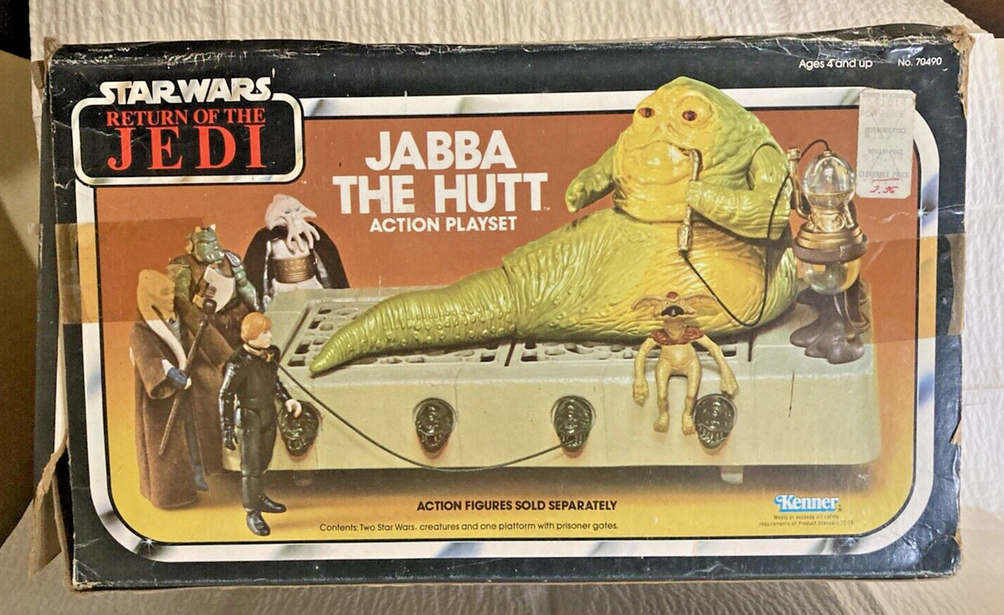 Jabba the Hutt Action Playset sold
