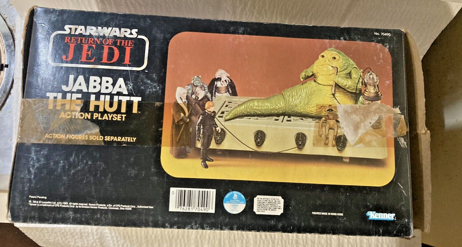 Jabba the Hutt Action Playset sold