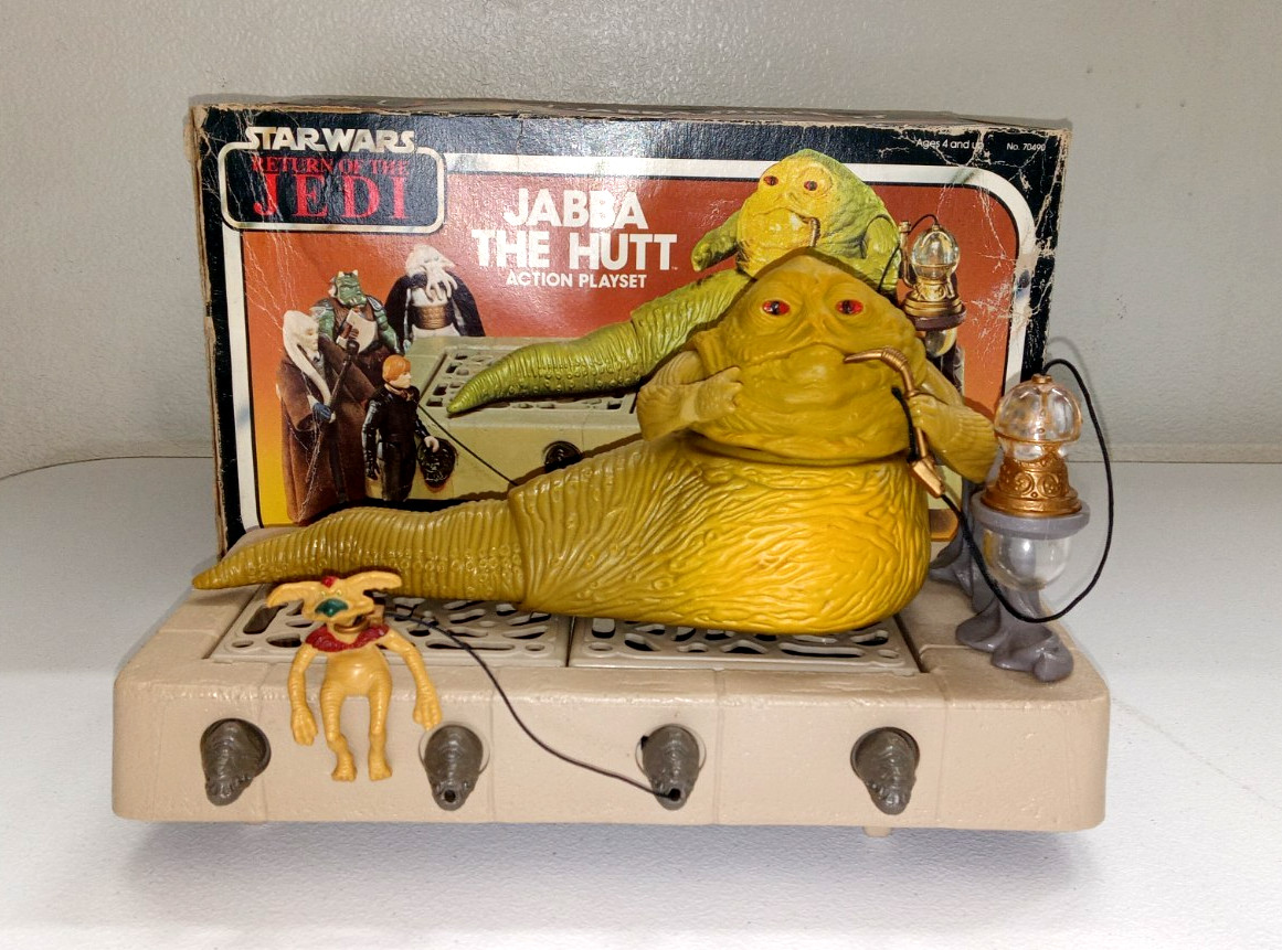 Jabba the Hutt Action Playset sold