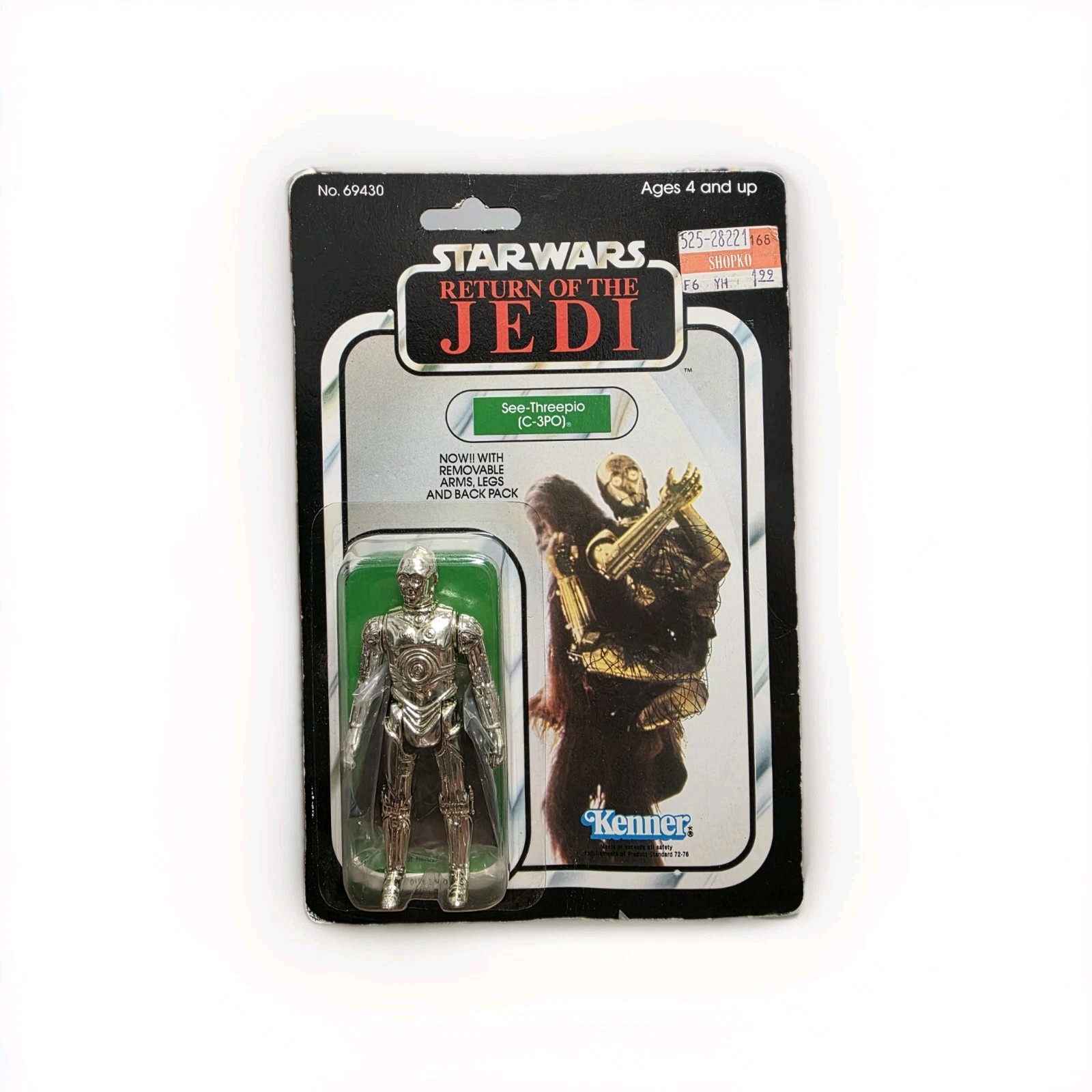 C-3PO (See-Threepio)  with removable limbs sold