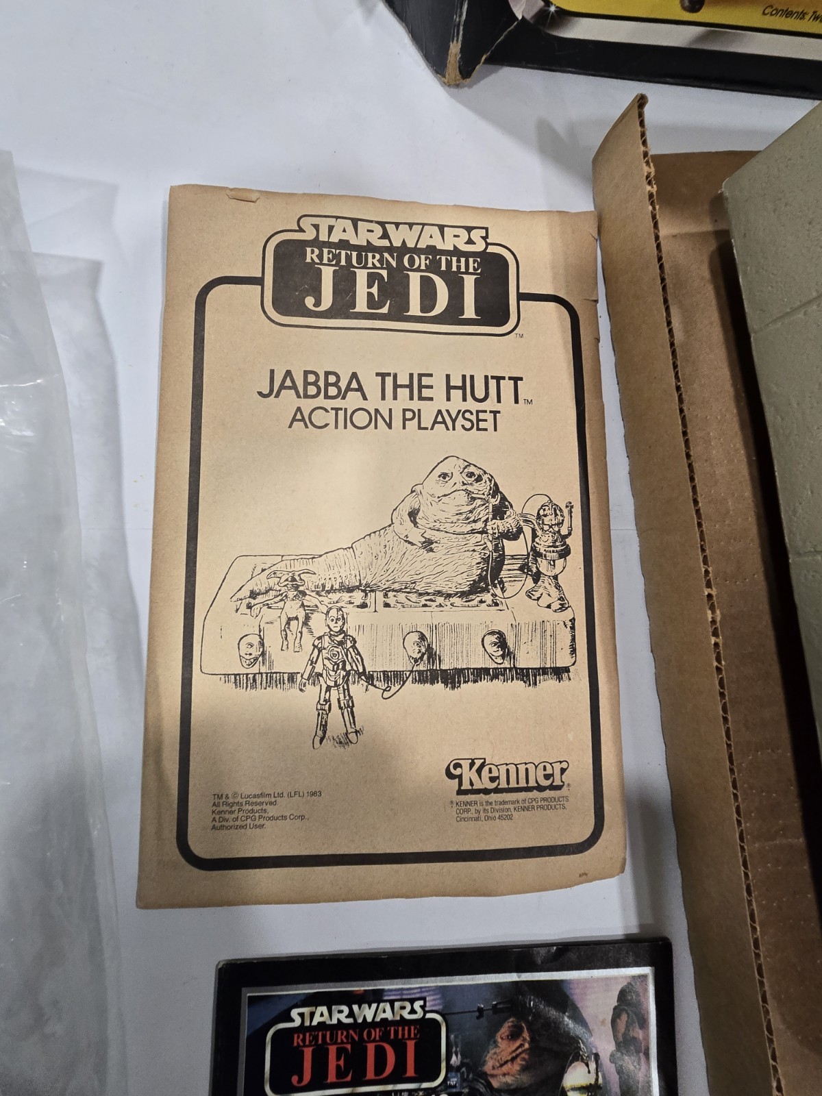 Jabba the Hutt Action Playset sold