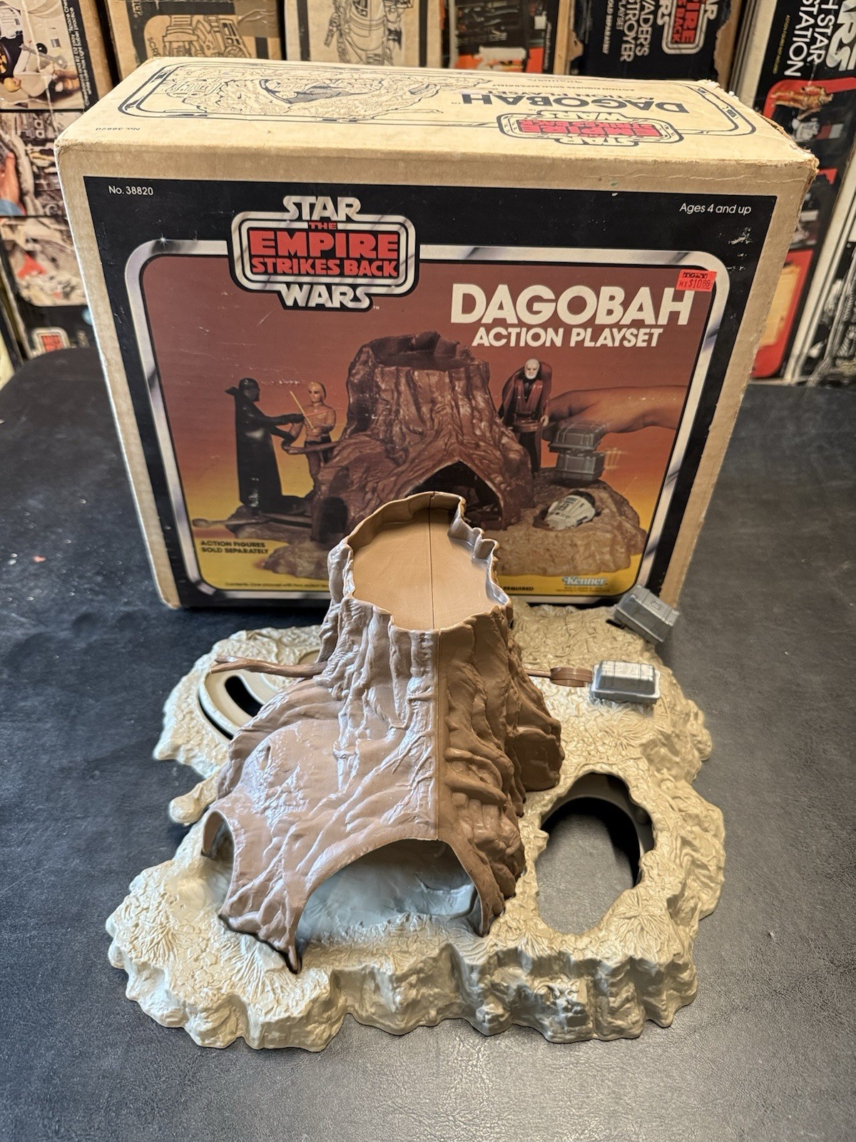 Dagobah Action Playset sold