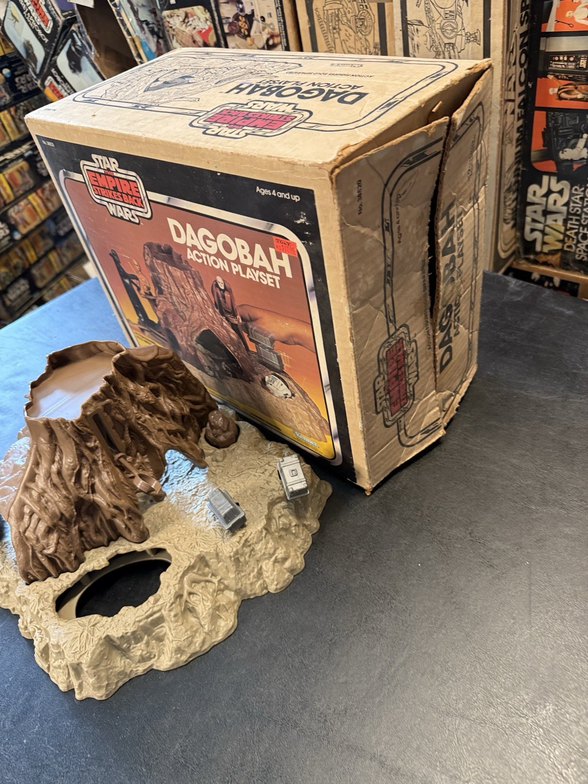 Dagobah Action Playset sold