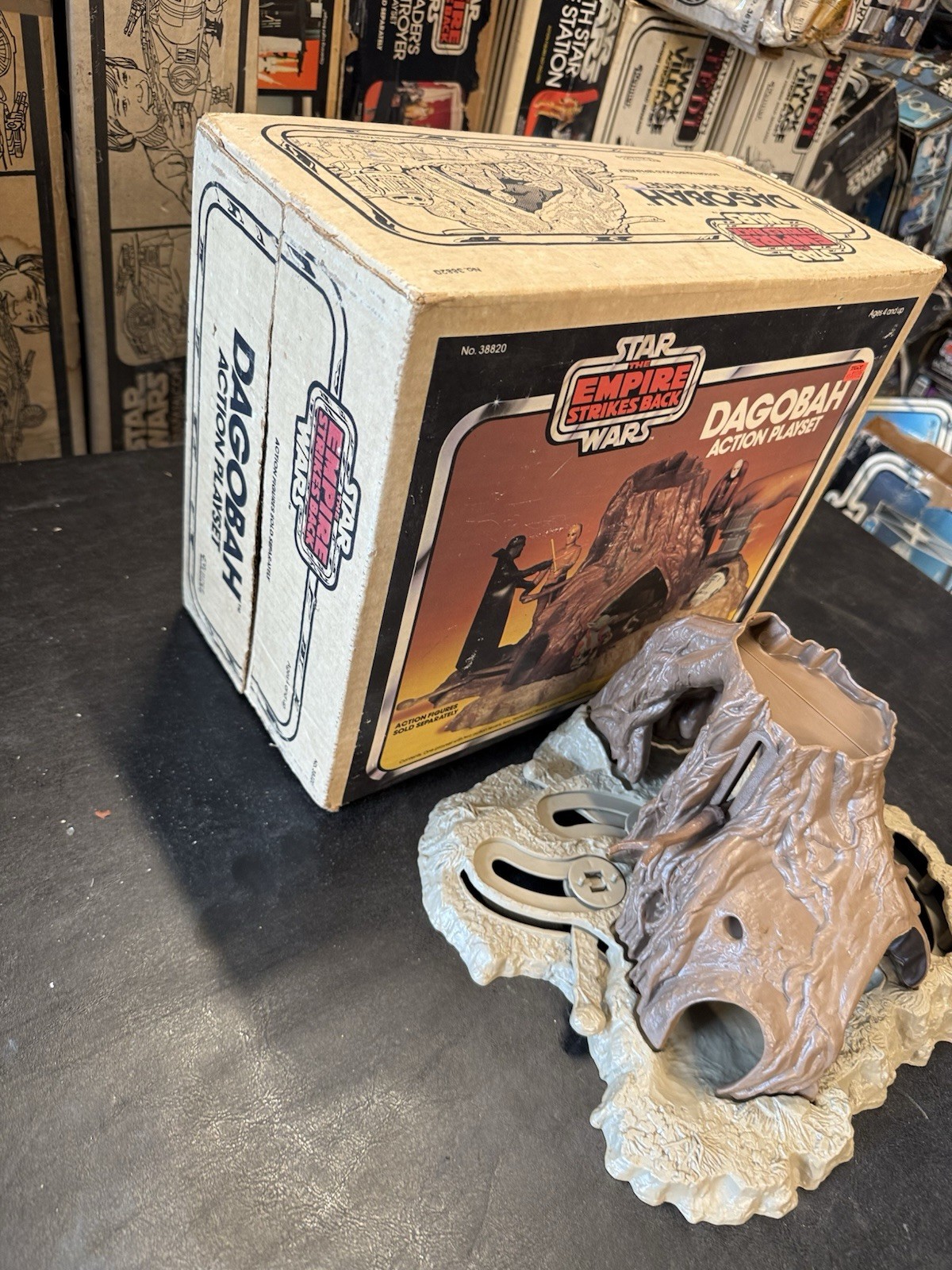 Dagobah Action Playset sold
