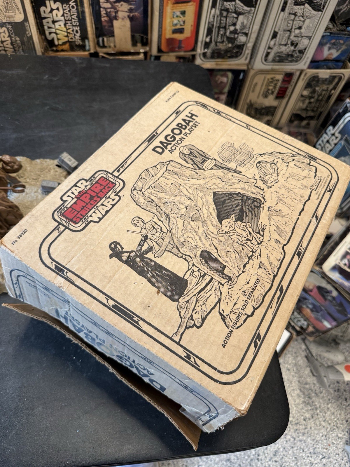 Dagobah Action Playset sold